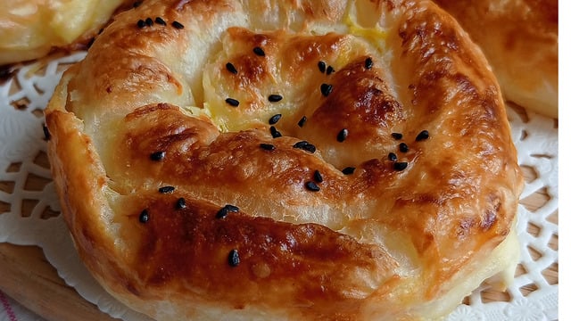 Kokusu Muhteşem: Peynirli Gül Böreği