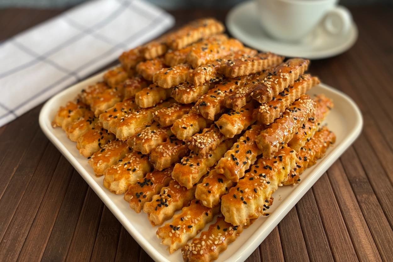 Pastane Tadında: Kıyır Kıyır Tuzlu Pasta