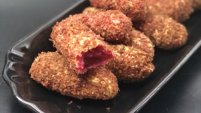 Sebzeli Atıştırmalık: Pancarlı Patates Kroket