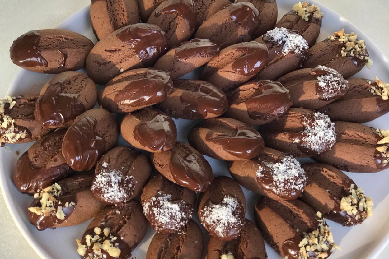 Mis Kokulu: Kahve Çekirdeği Kurabiye