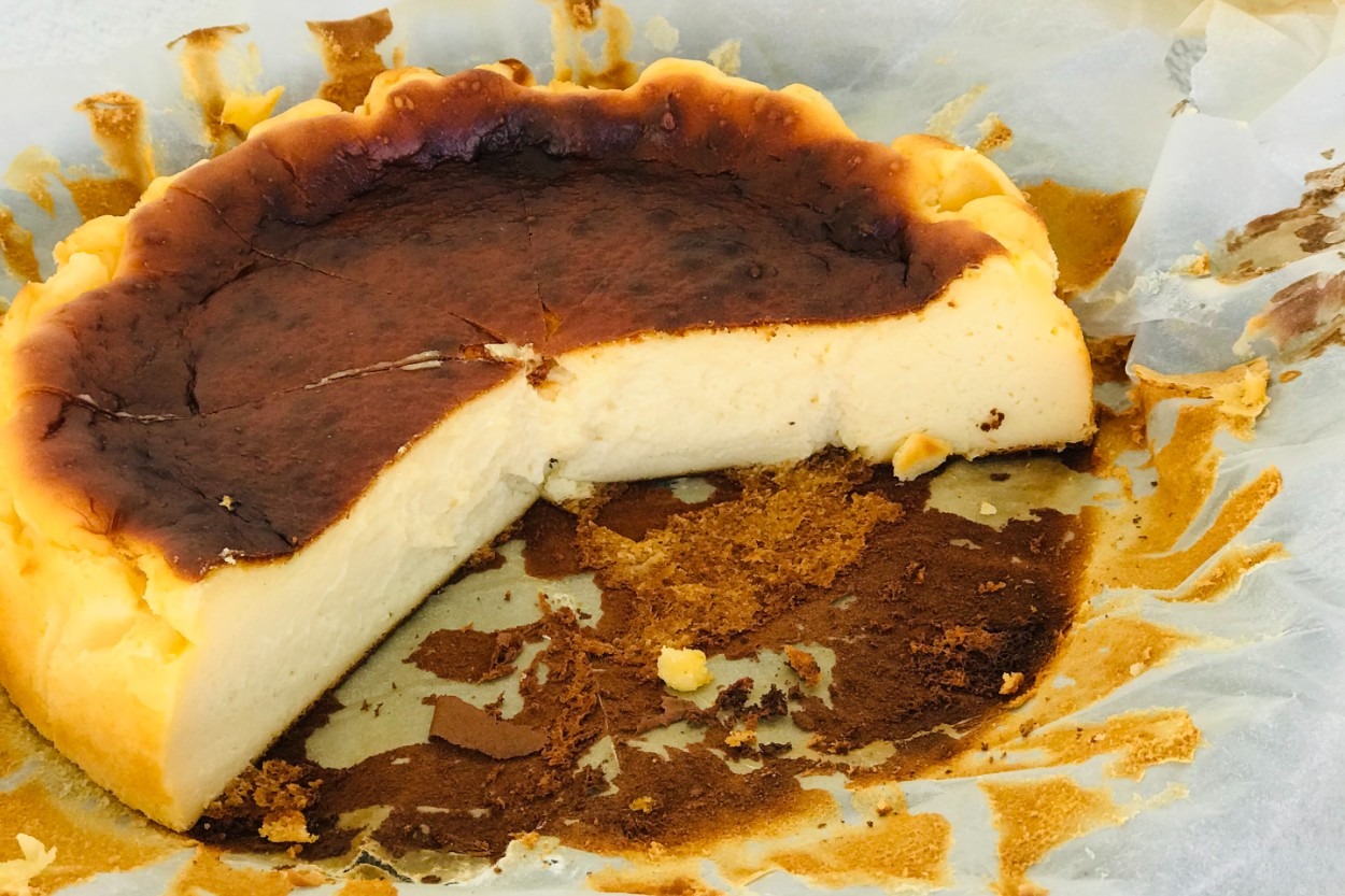 Tam Kıvamında: Klasik San Sebastian Cheesecake
