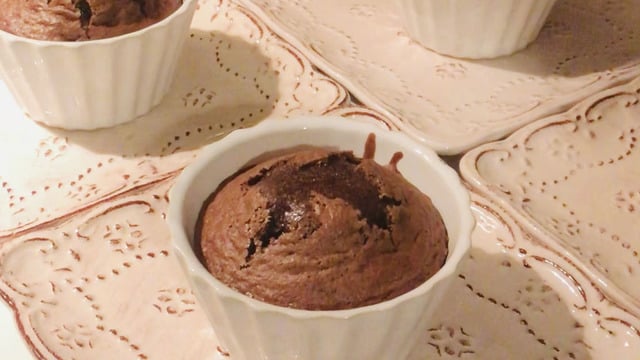 Sadece 10 Dakikada Hazır: Çikolatalı Sufle