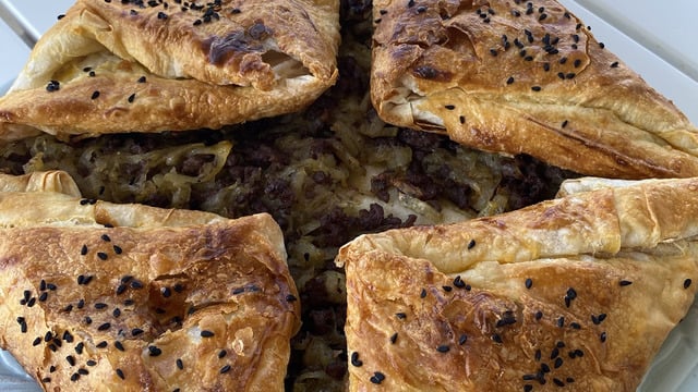 Çıtır Çıtır: Kıymalı Patatesli Bohça Böreği