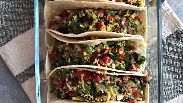 Aniden Acıkanlara: Ton Balıklı Taco