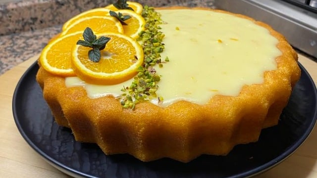 Portakala Doyurur: Kremalı Portakallı Kek