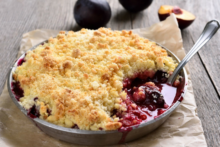 Erikli Crumble Tarifi