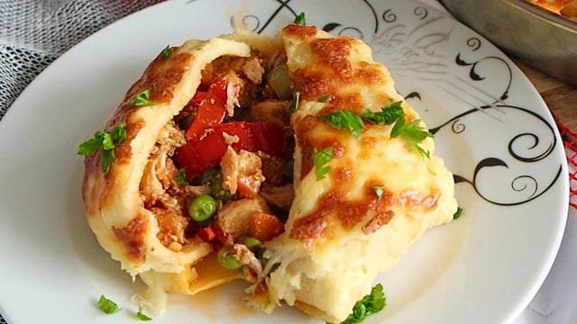 Krebe Sarılı: Tavuklu Sultan Kebabı