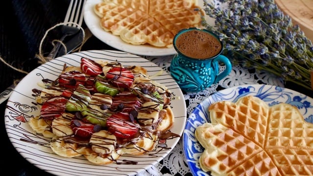 Hamurunun O Kıvamı: Çıtır Waffle