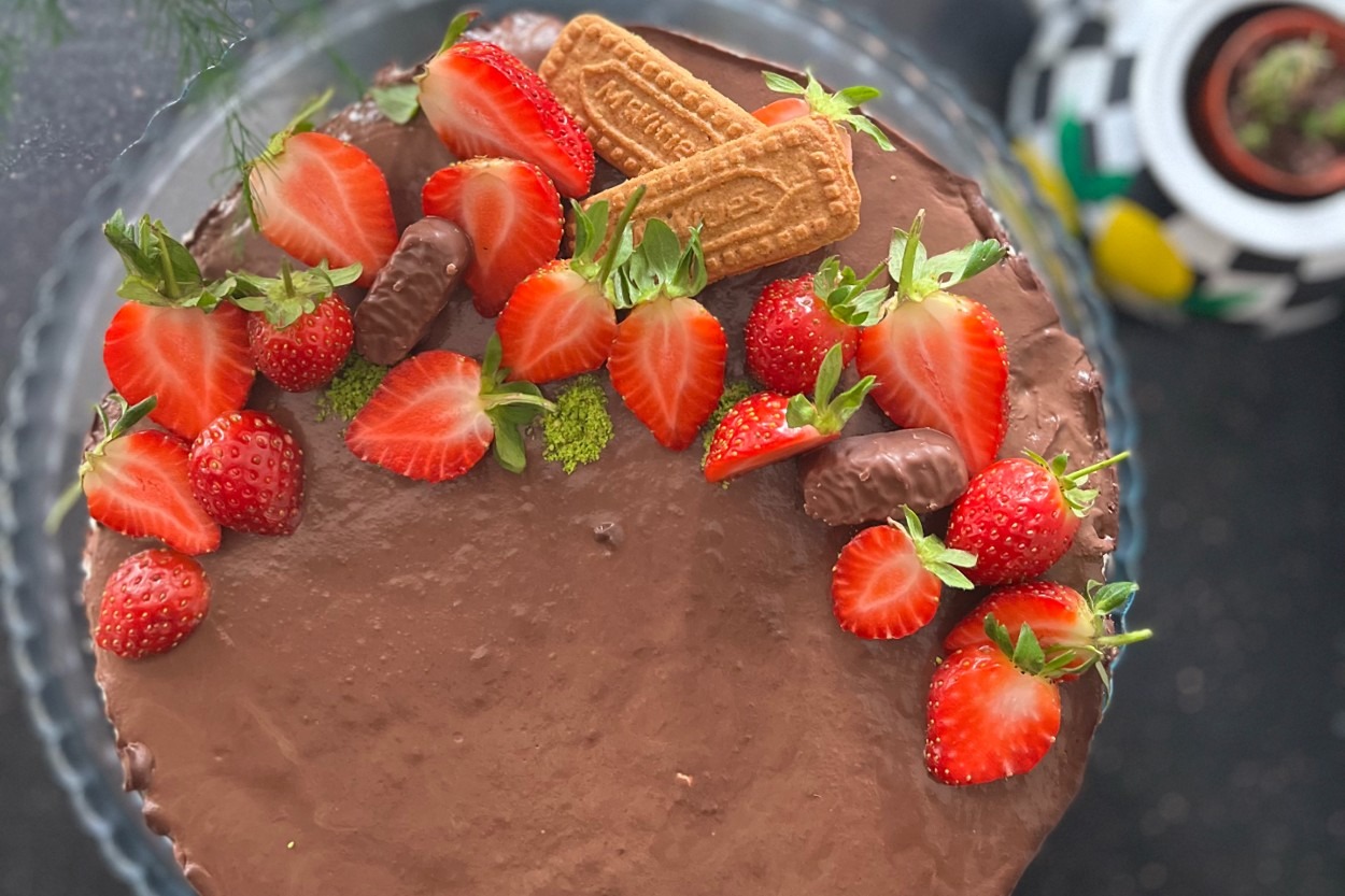 Çatlamaz: Çikolatalı Hindistan Cevizli Cheesecake