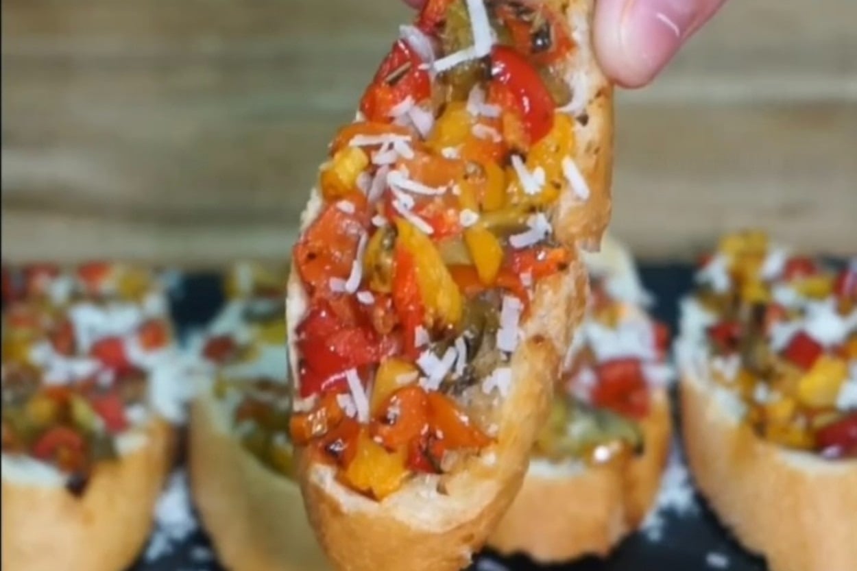 Bu Kez Fırında: Bruschetta