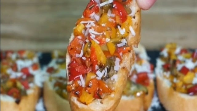 Bu Kez Fırında: Bruschetta