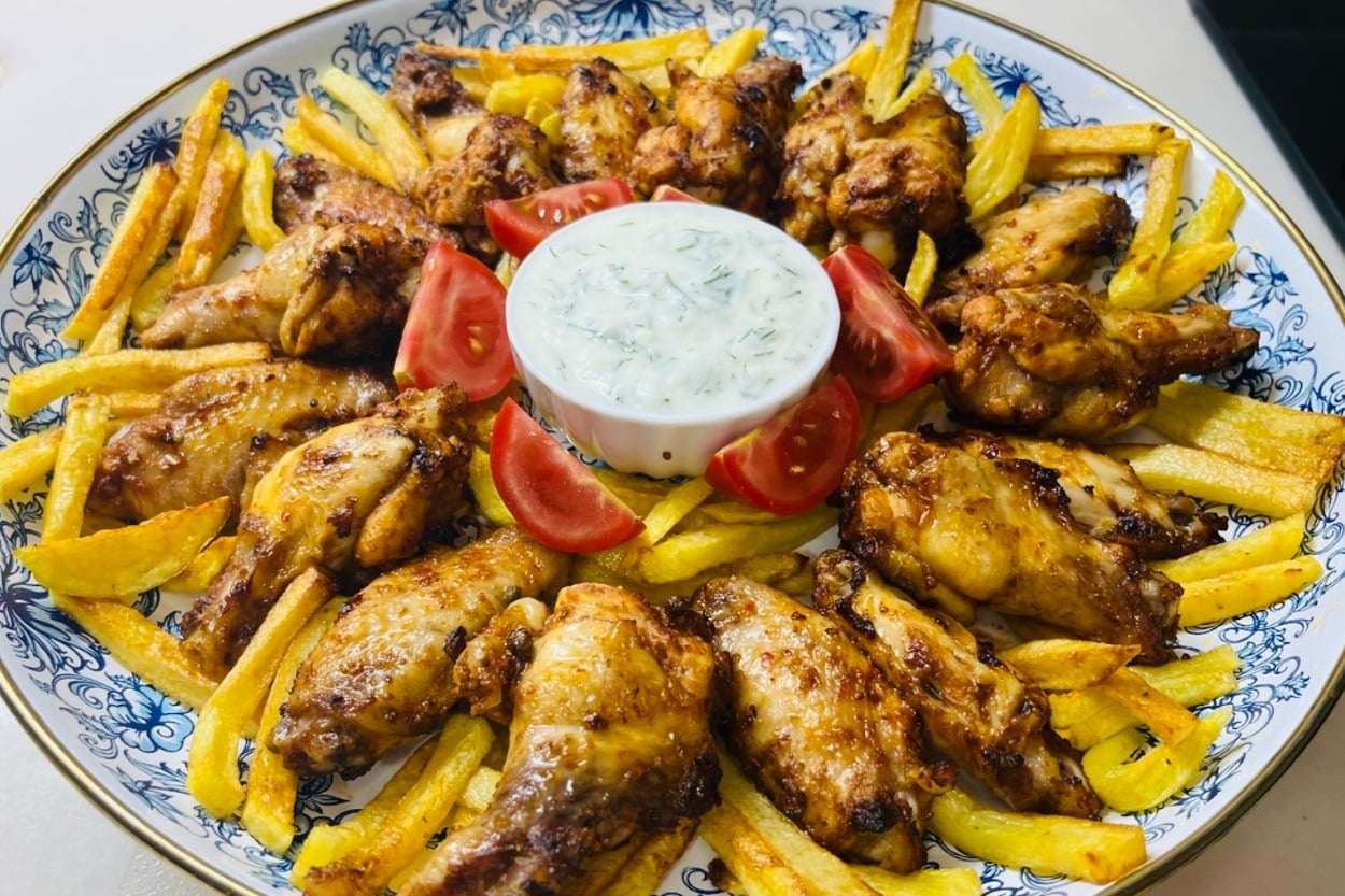 Hem de Soslu: Airfryer’da Tavuk Kanat