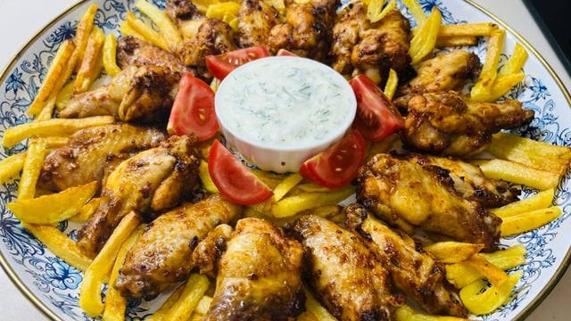 Hem de Soslu: Airfryer’da Tavuk Kanat