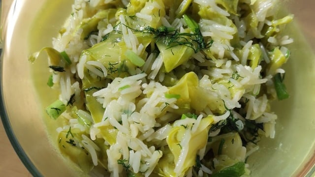 Pirinci de Var: Zeytinyağlı Kabak