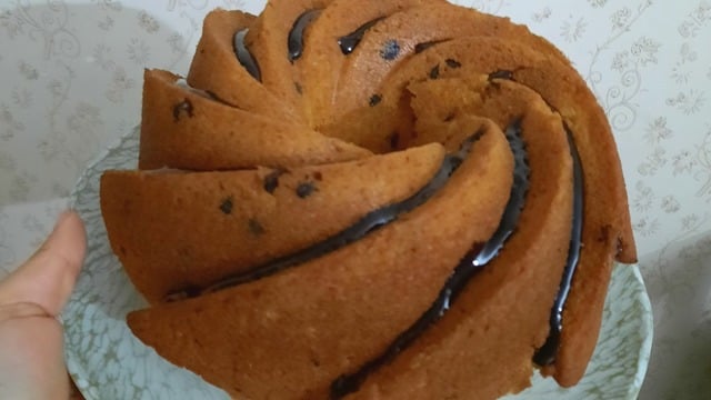Nefis Uyum: Portakallı Çikolatalı Rüzgar Gülü Kek