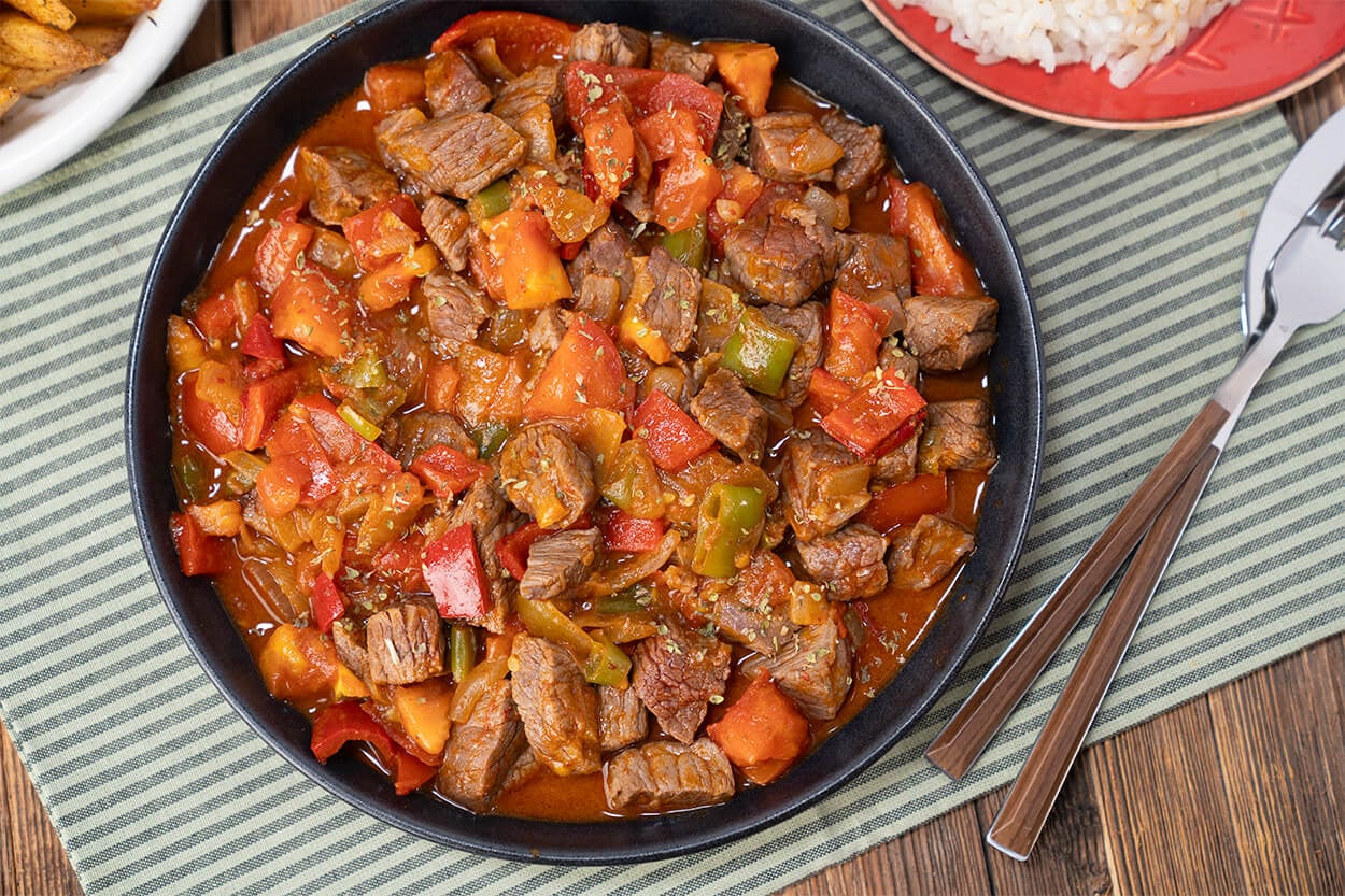 Ekmek Banmalık: Soslu Et Kavurma