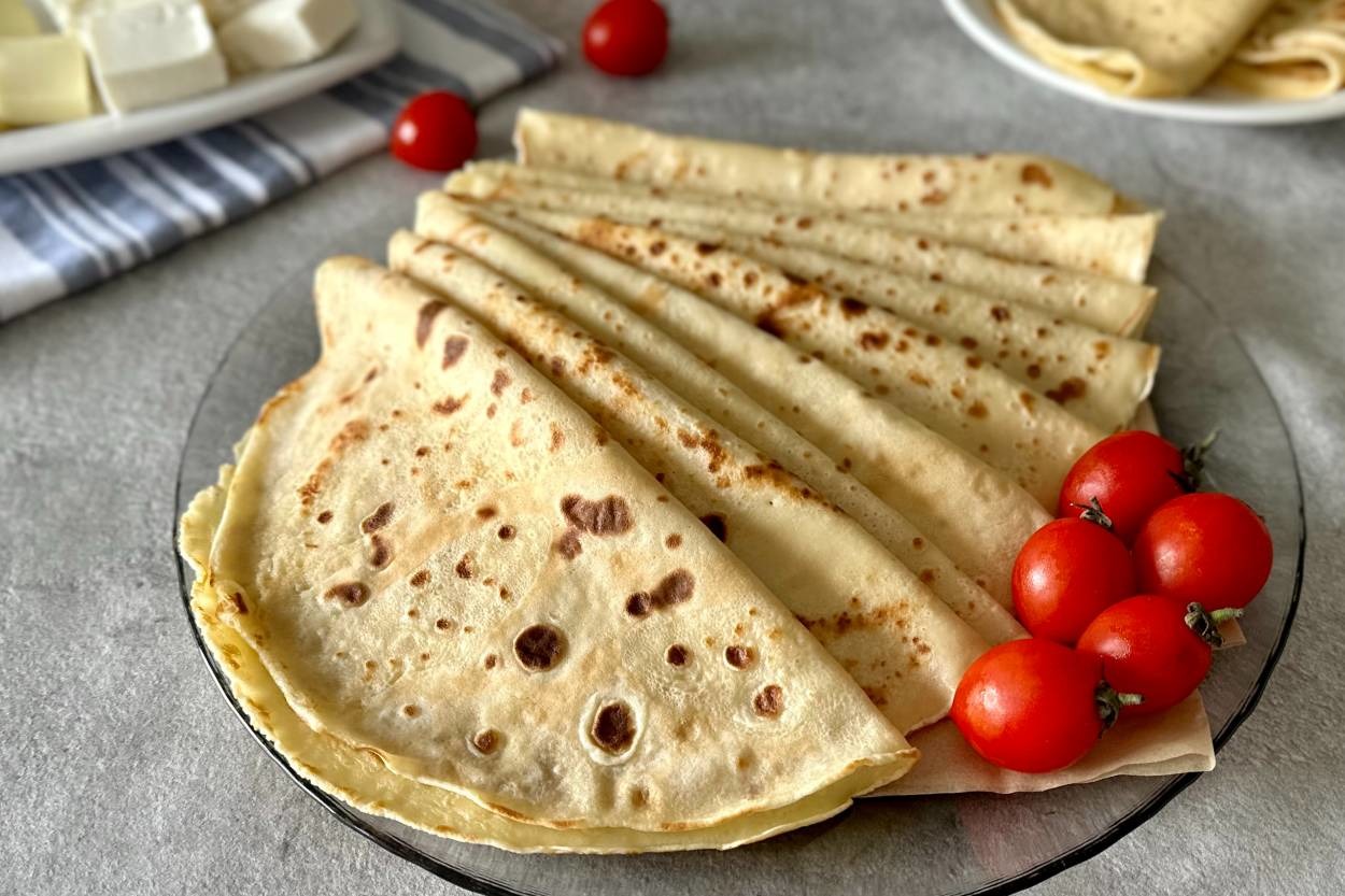 4 Malzemeyle: 6 Kişilik Krep