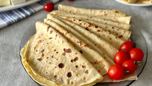 4 Malzemeyle: 6 Kişilik Krep
