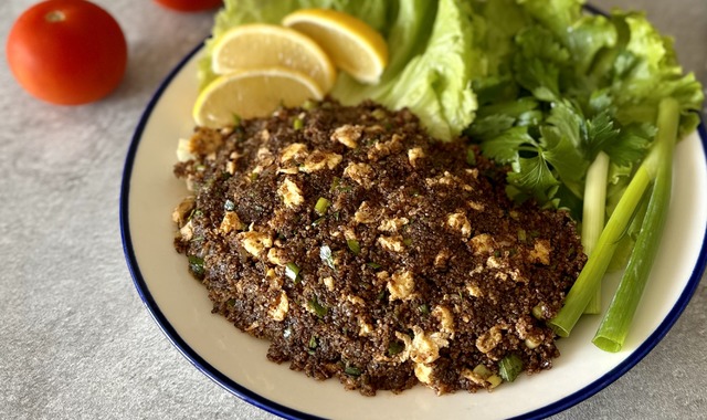 Urfa'ya Özgü: Yumurtalı Çiğ Köfte