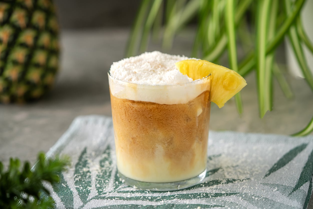 Serinleten Kokteyl: Kahveli Pina Colada