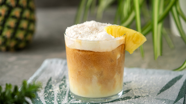 Serinleten Kokteyl: Kahveli Pina Colada