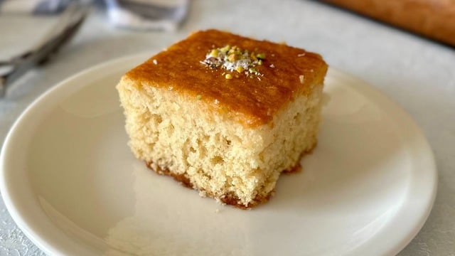 Çay Demlenene Kadar Hazır: Şerbetli Kek