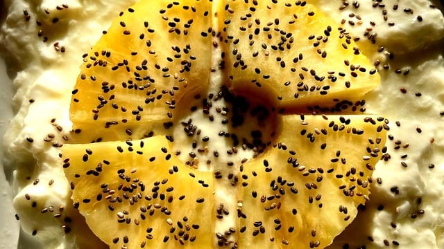 Ödem Savaşçısı: Yoğurtlu Ananas