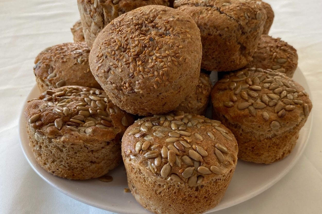 Sağlıklı: Minik Tam Buğday Ekmeği