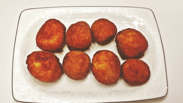 İçi Peynir Dolu: Çıtır Patates Topları