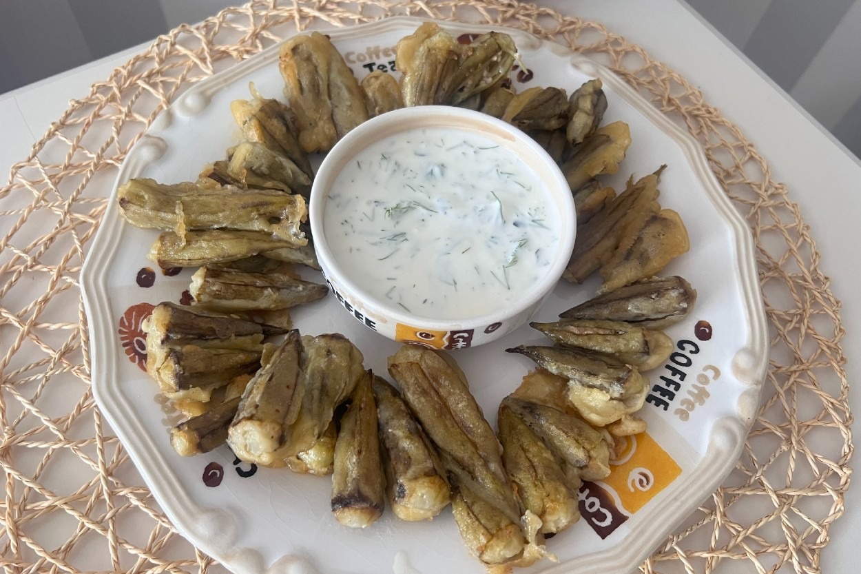Çıtır Çıtır Olur: Bamya Kızartması