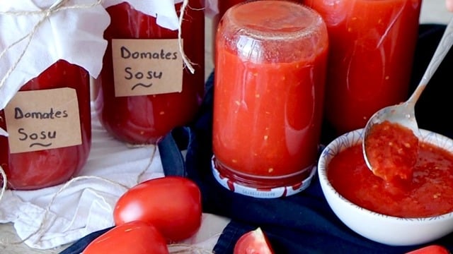 En Pratik Yöntemiyle: Domates Sosu