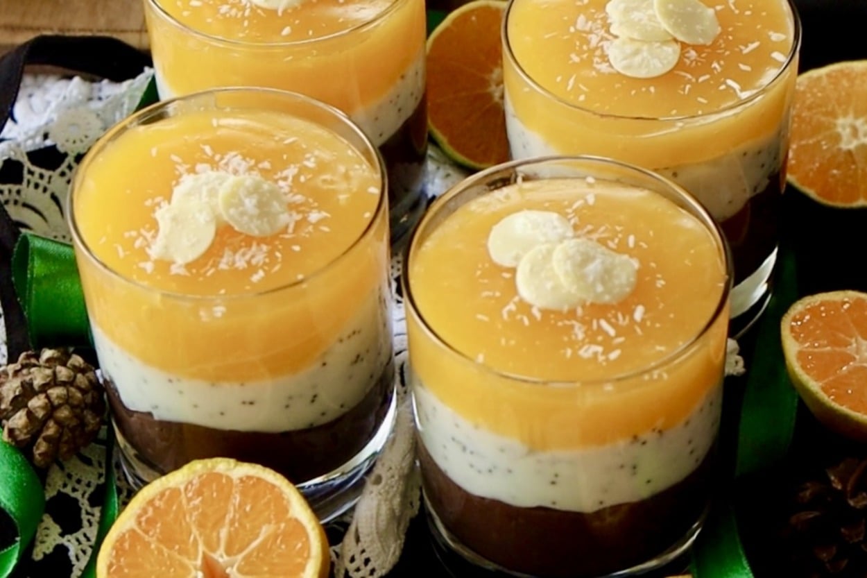 Şekeri Orantılı: Mandalina Soslu Muhallebi