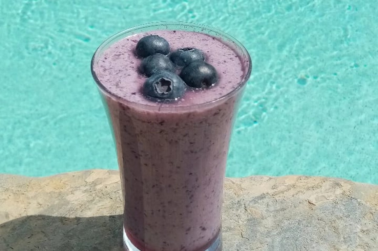 Yağ Yakar: Yaban Mersinli Smoothie