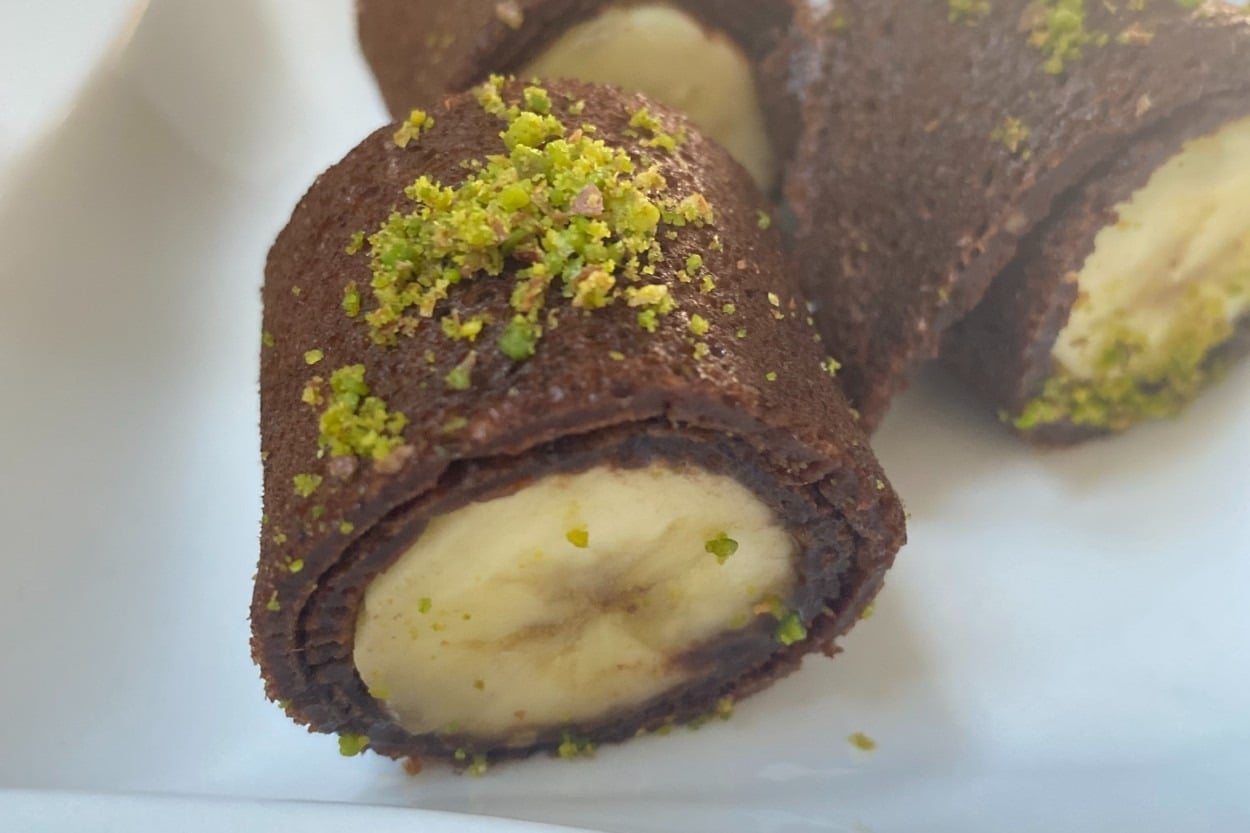 Hazırlaması 10 Dakika: Muzlu Krep Sarma