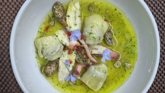 Pesto Sosla: Ahtapotlu Enginar Kalbi