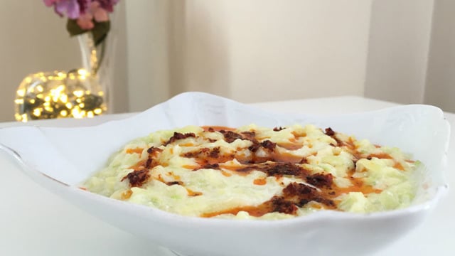 Pek Sağlıklı: Kabaklı Yoğurt Mezesi
