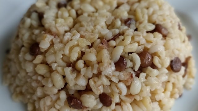 Çok Doyurucu: Mercimekli Bulgur Pilavı 