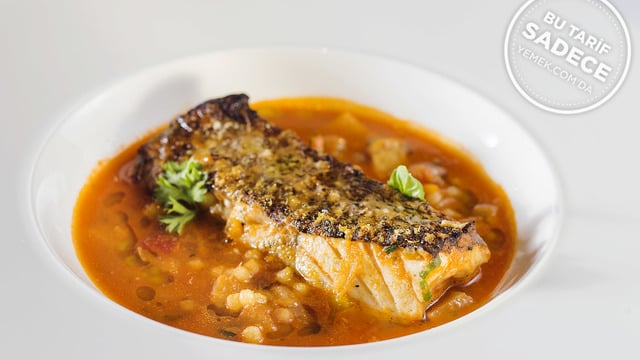 Gina'dan: Lagos Fileto (Brodetto di cernia con fregola sarda)