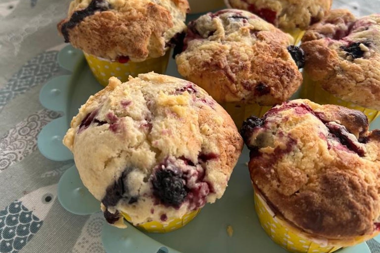 Orman Meyvesi Dolu: Very Berry Muffin