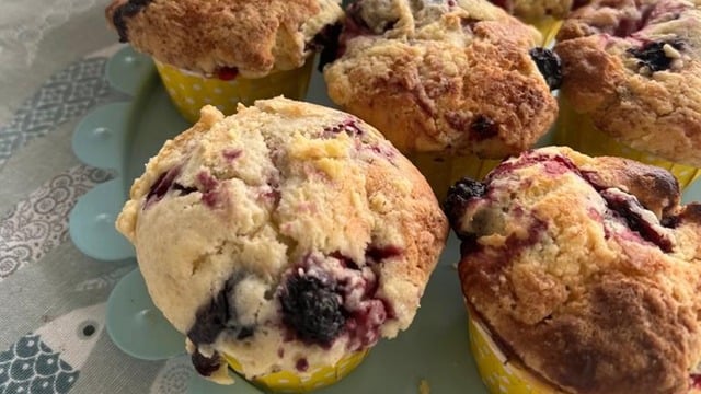 Orman Meyvesi Dolu: Very Berry Muffin