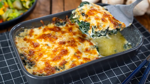 Tadı Enfes: Beşamel Soslu Ispanak