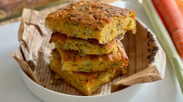 Tuzlu Kek Sevenlere: Pırasalı Kek