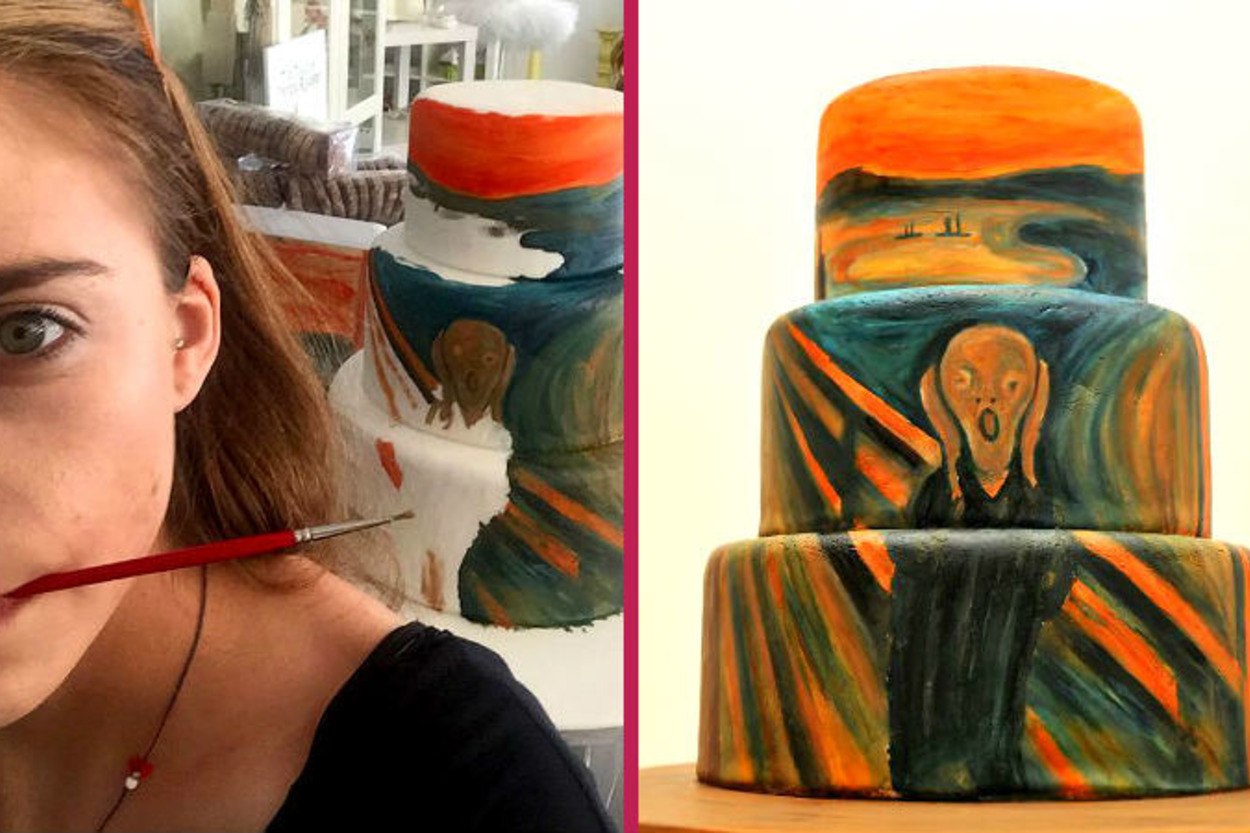 Picasso ile Dali'yi Pasta Sanatıyla Buluşturan Yaratıcı Kız