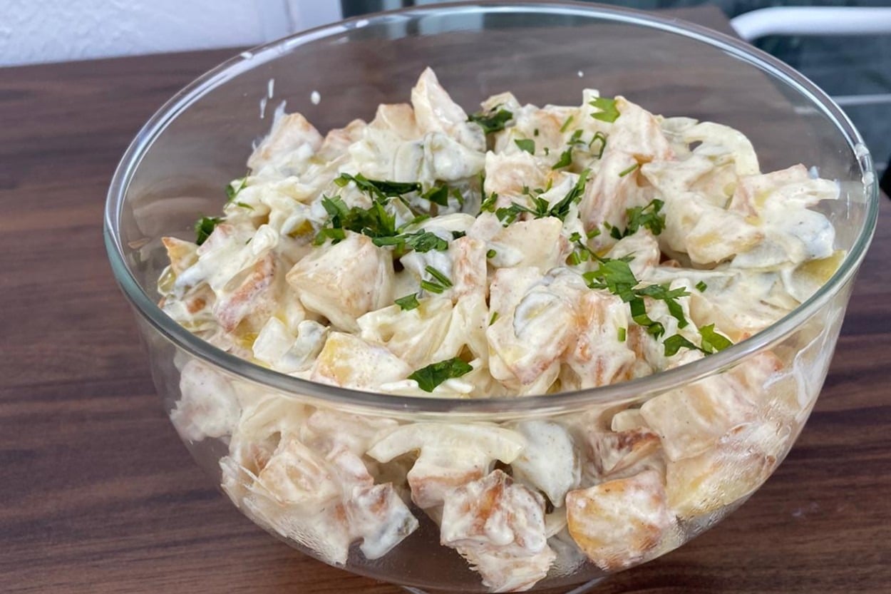 Fırından Sofraya: Alman Usulü Patates Salatası