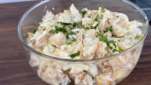 Fırından Sofraya: Alman Usulü Patates Salatası
