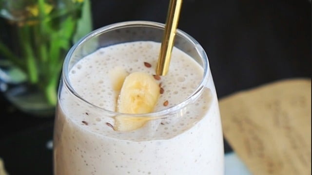 Yaz Gelirken: Keten Tohumlu Smoothie