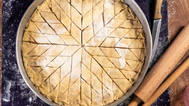 Baklava Nasıl Kesilir, Baklava Kesimi