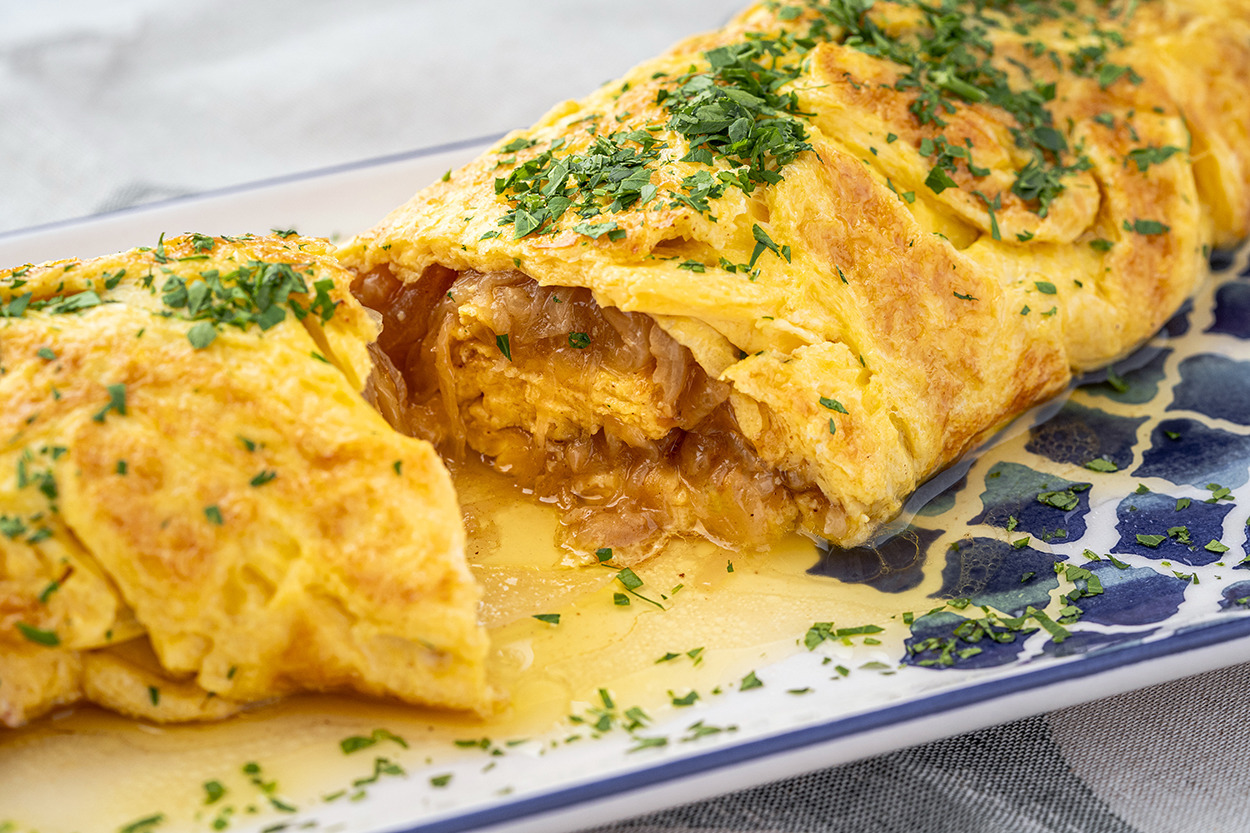 Tadı Damakta: Karamelize Soğanlı Omlet
