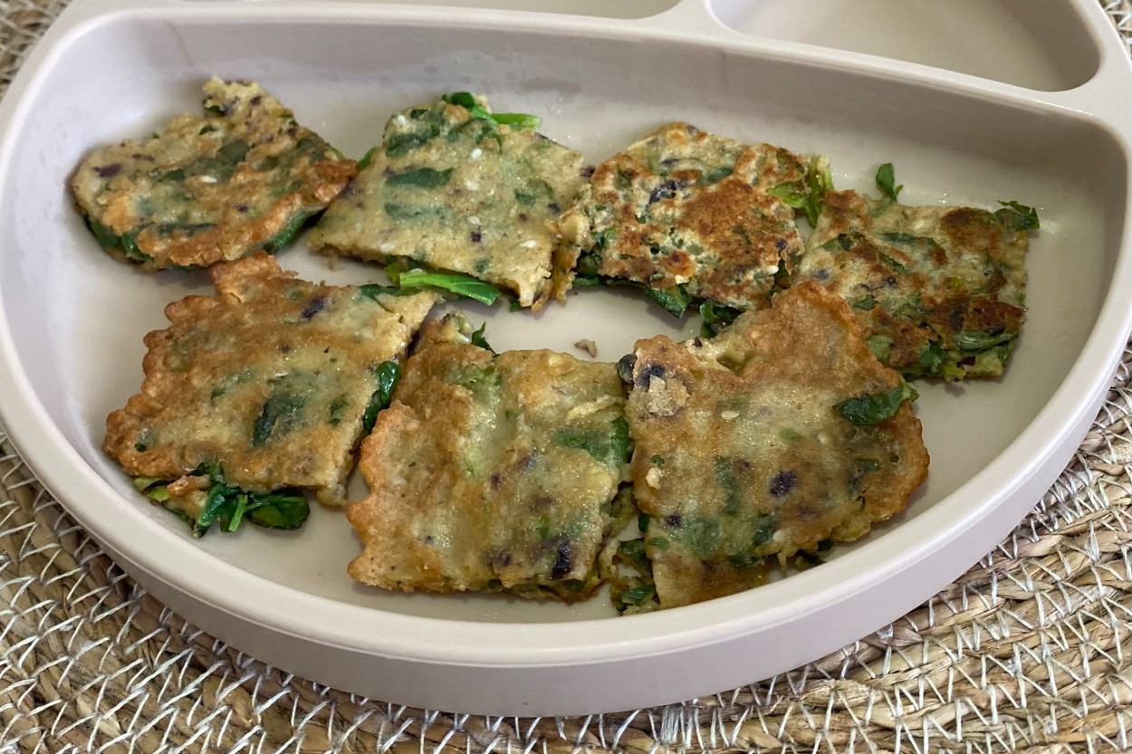 Anne Elinden: Bebekler İçin Ispanaklı Omlet