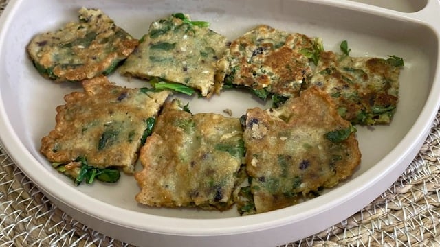 Anne Elinden: Bebekler İçin Ispanaklı Omlet